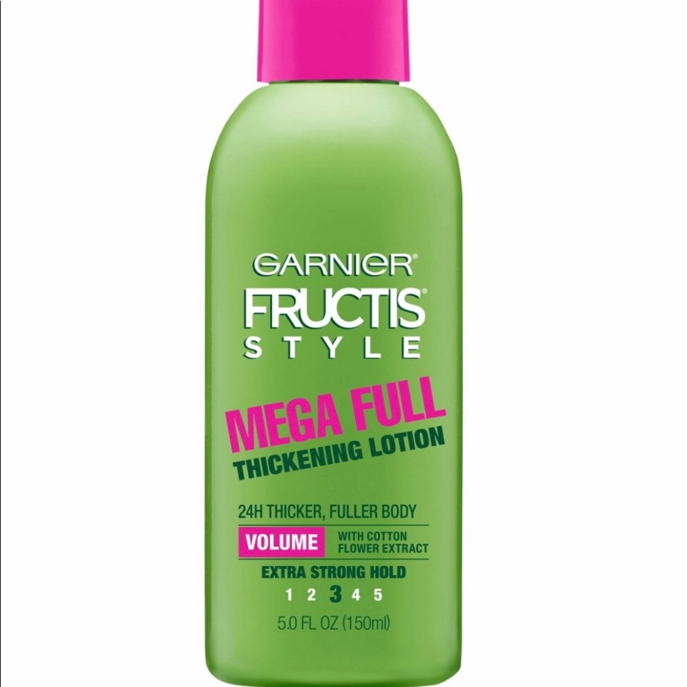 NWT Garnier Fructis mega full thickening lotion